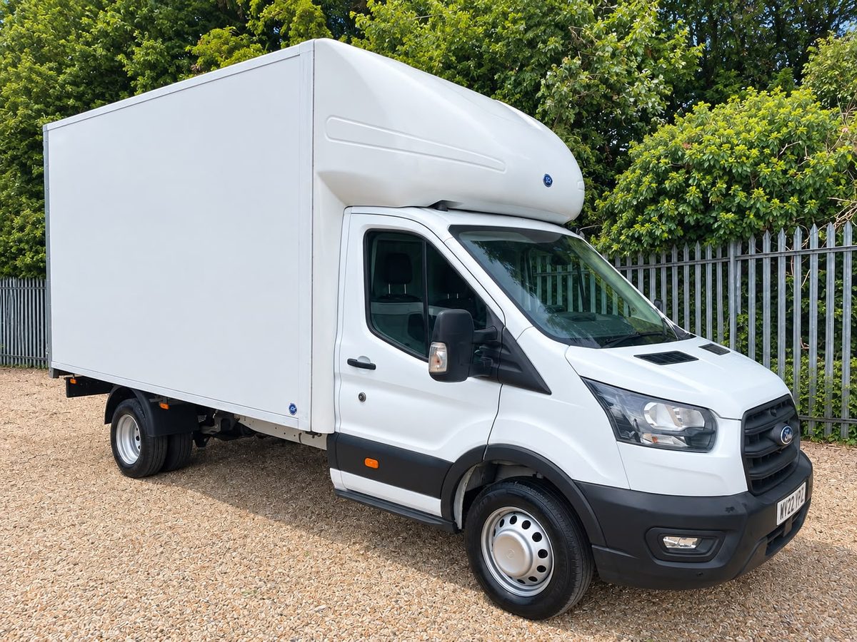 Luton van exterior